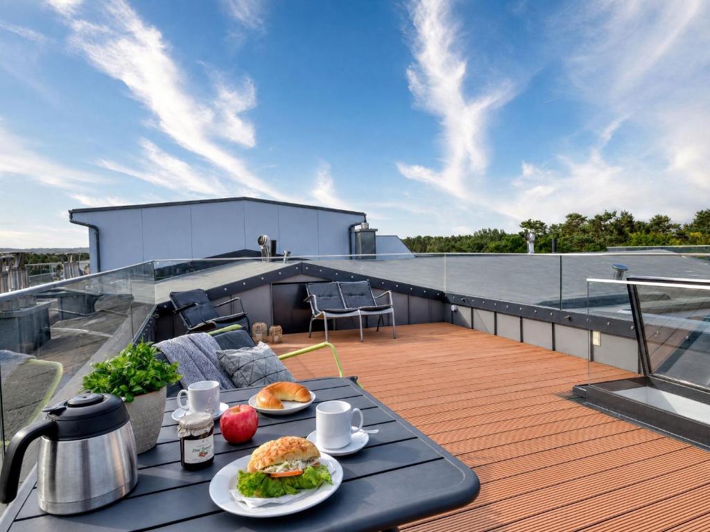 Balcony/terrace, Ferienwohnung Penthouse 17 im Haus Dune 7 Prora in Ostseebad Binz
