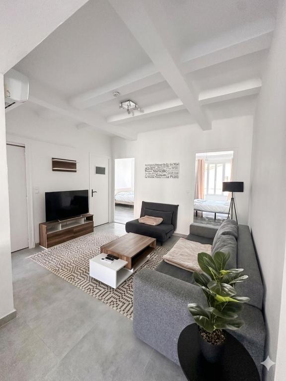 Grand appartement climatisé Marseille Centre - 1