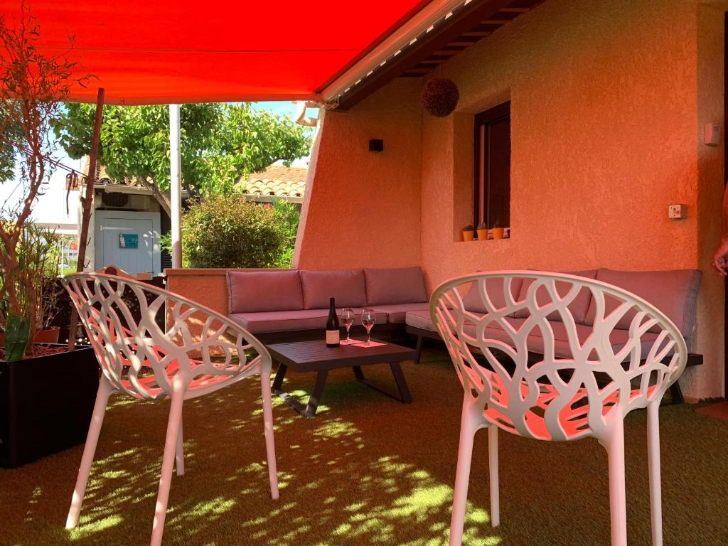 L'Escapade - Suite d'hôtes indépendante dans une villa - Village Naturiste - 2