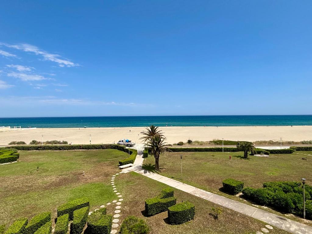 Studio cabine vue mer, parking sécurisé - pers. - FR-1-748-38 - 2