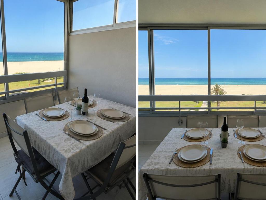 Studio cabine vue mer, parking sécurisé - pers. - FR-1-748-38 - 3