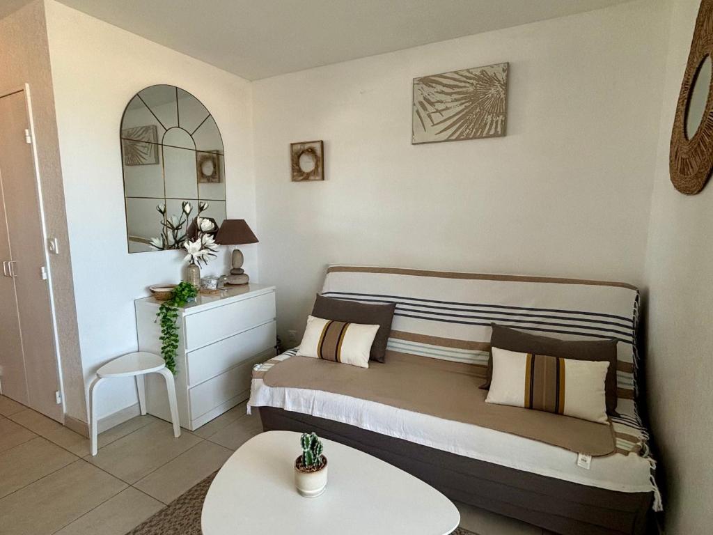 Studio cabine vue mer, parking sécurisé - pers. - FR-1-748-38 - 4