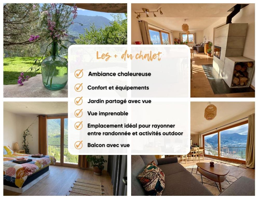 Très belle maison spacieuse et lumineuse, vue sur la station de Risoul et de Vars - Eygliers - 3