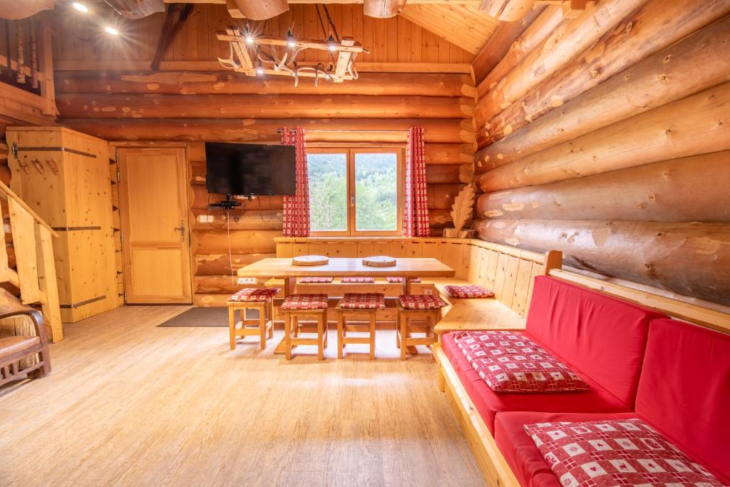 Chalet en rondins, proche des pistes, 8p - 5