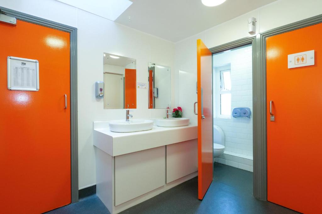 Well-appointed bathrooms