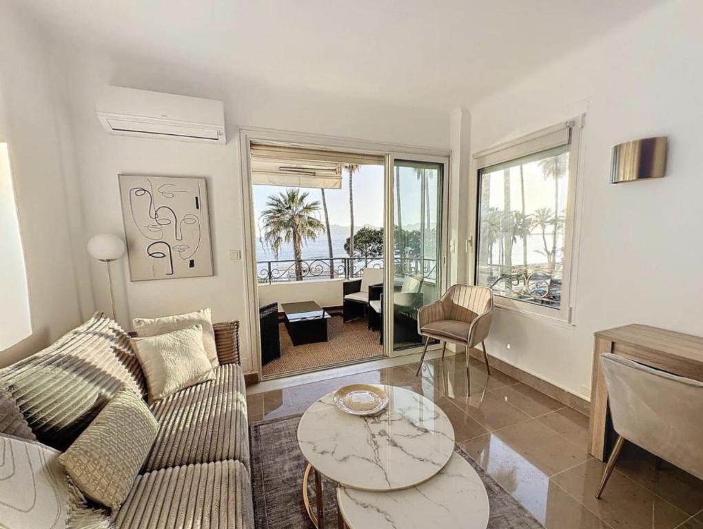 Two en-suite bedroom apartment on La Croisette - Sea view - 5