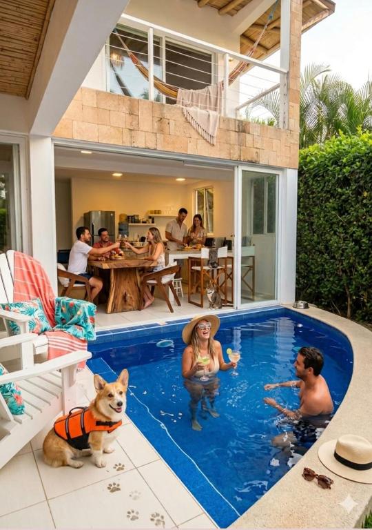Beach House in Ayampe with private heated pool - 2