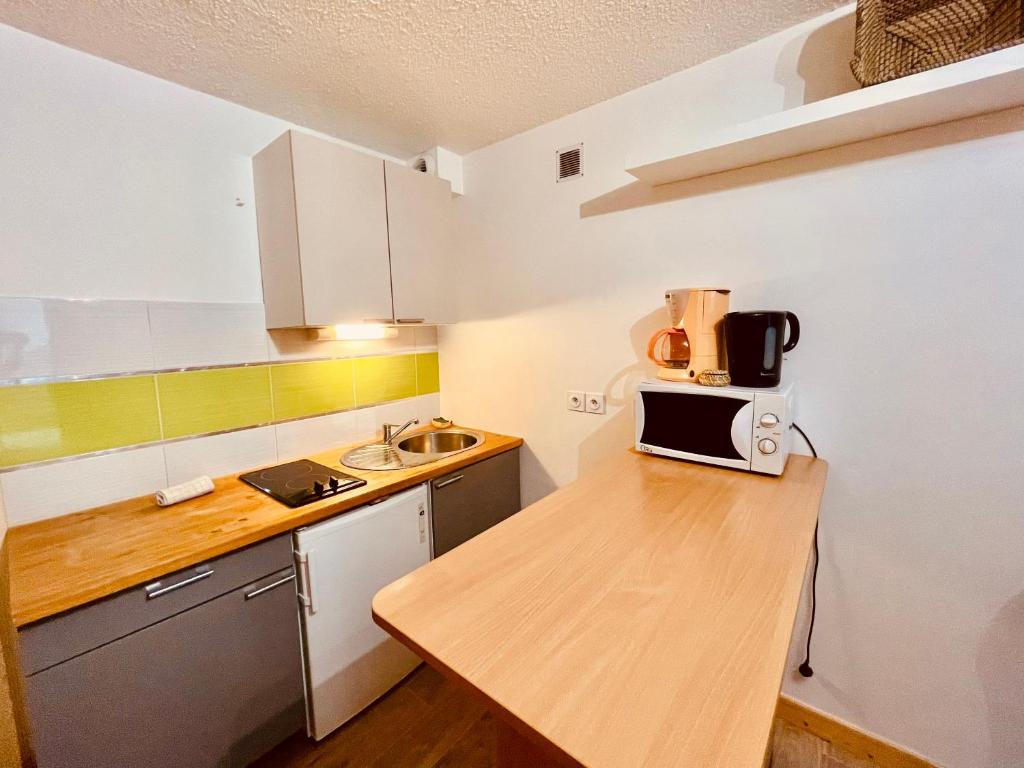 Studio, terrasse 3 pers Aussois - 3