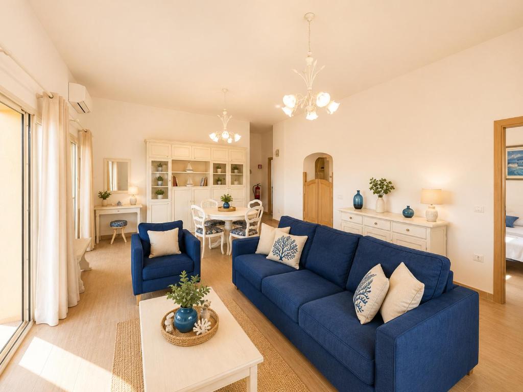 Villa with garden, beach 100 meters away, BBQ and AC - 1