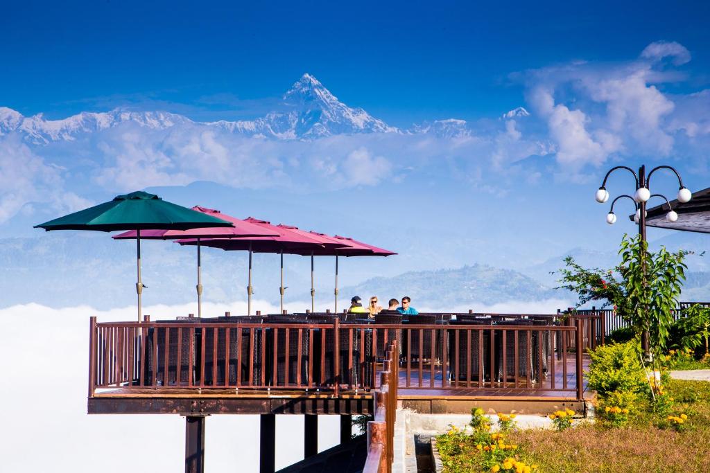 Surrounding environment, Rupakot Resort in Pokhara