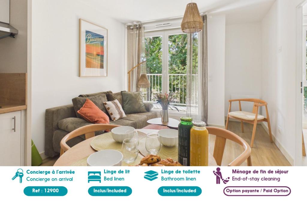 Le Ressac - appartement pour 4 - piscine commune - 4