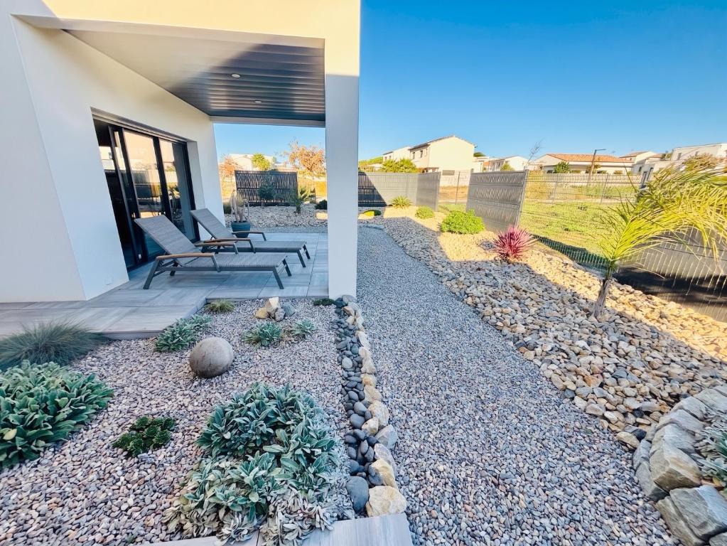 Villa Palmiers 5 min de la Mer, confortable 4 Personnes, parking free, - 3