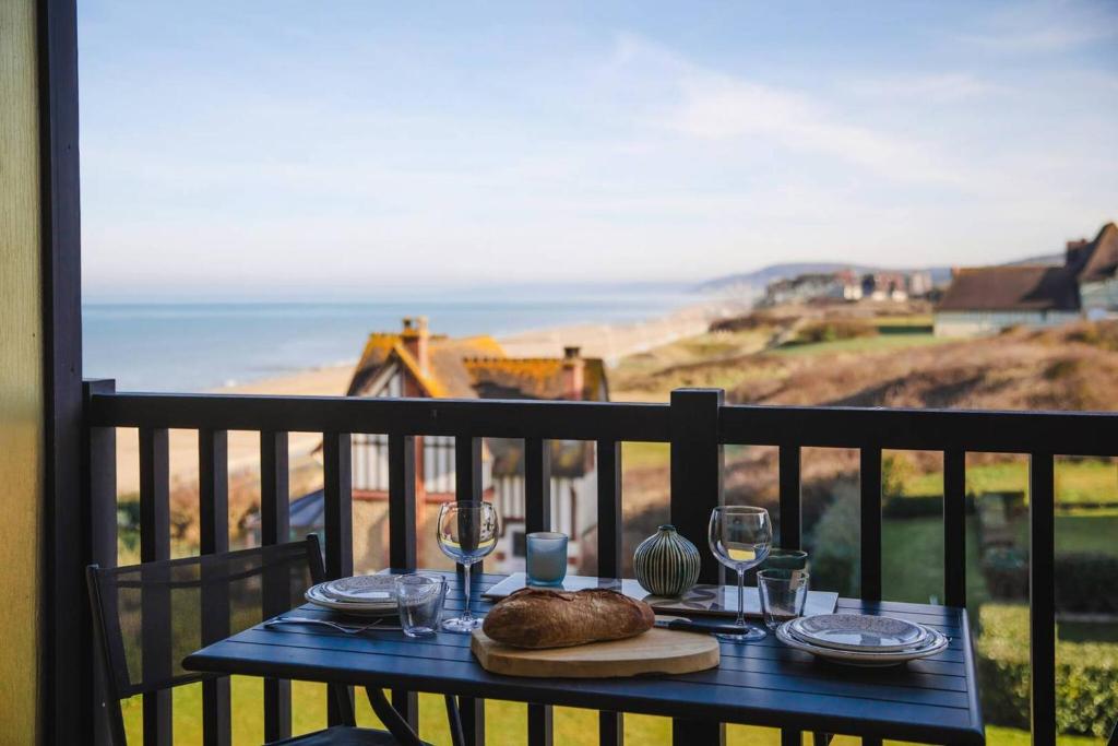 studio, les marines, cabourg, vue et acces plage - 1