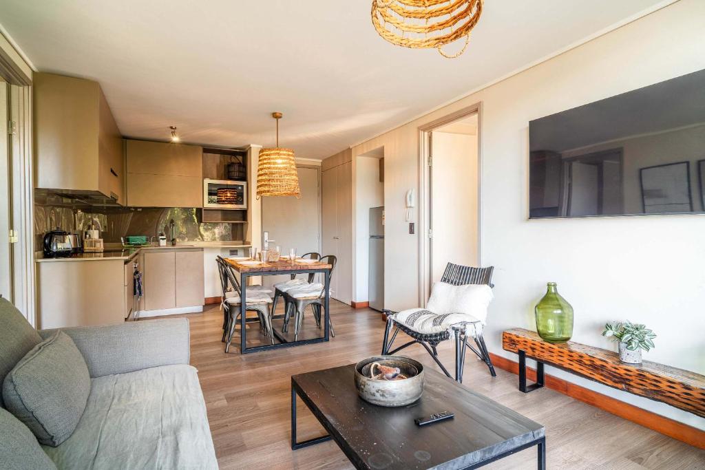 HOM I 2D2B, Estacionamiento, Terraza, Vista parcial al Lago, Wifi, Calefacción Central - 4