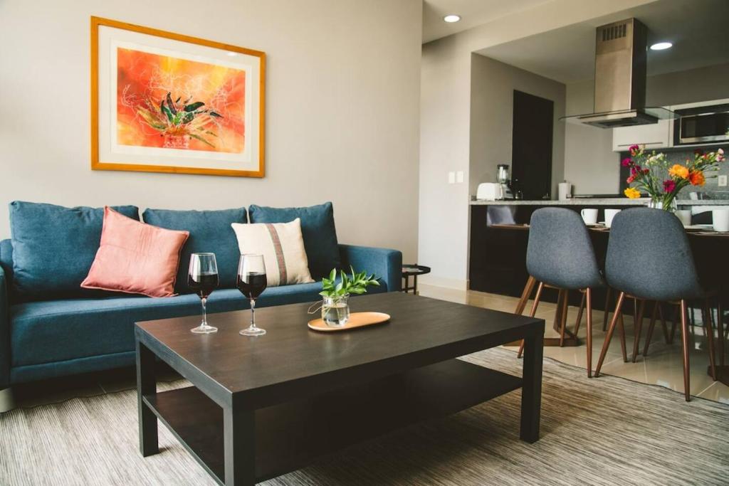 19C- Comfortable apartment in Polanco pool, gym - 2