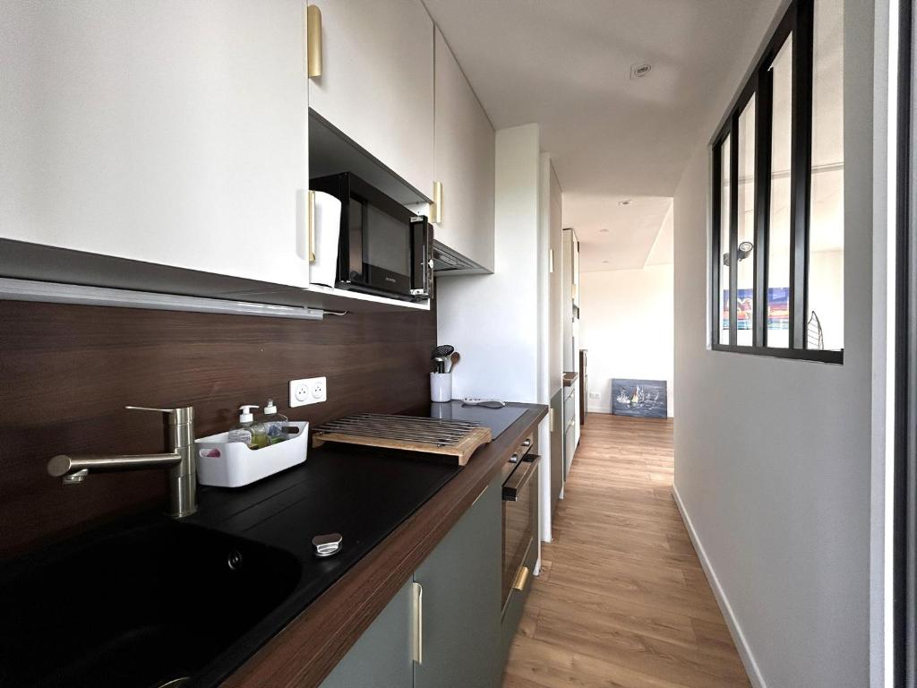 Appartement rénové, vue port - 4 pers. - FR-1-843-69 - 4