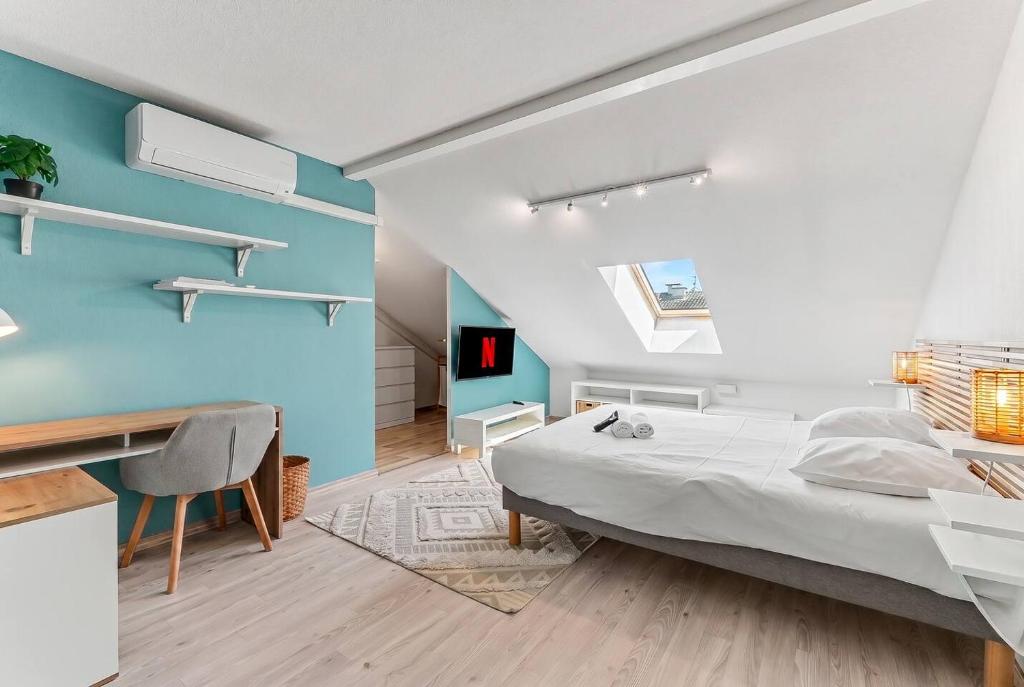 Grand Duplex T4 • Terrasse • Parking • Centre - 4