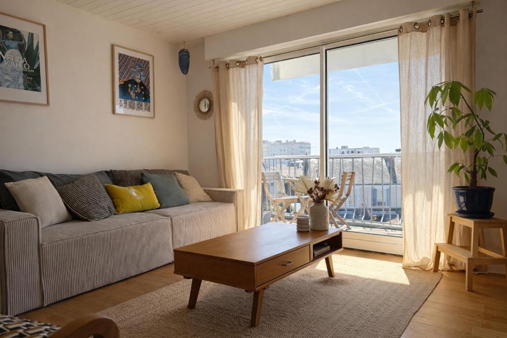 Elegant appartement 4 pers - Balcon avec apercu mer - Quartier des Presidents - 1