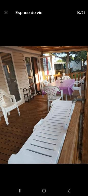 Mobilhome 3ch Camping Mar'estang - 5