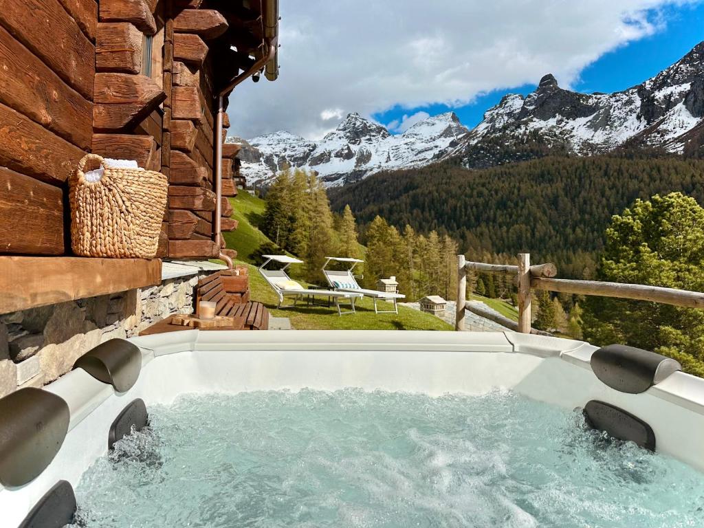 Chalet Paradise Sauna and Panoramic Views of Monte Rosa and the Matterhorn - 4