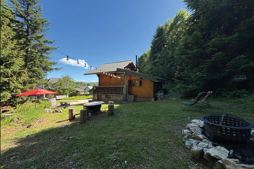Chalet Clair Bois - La Féclaz avec bain nordique privé - 3