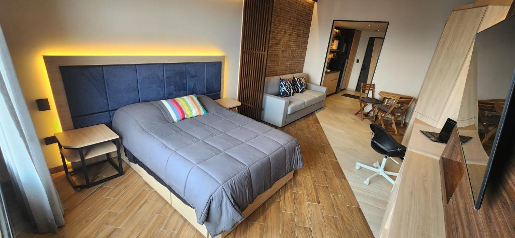Premium loft 4 guests close to UPAEP and Av Juárez - 2