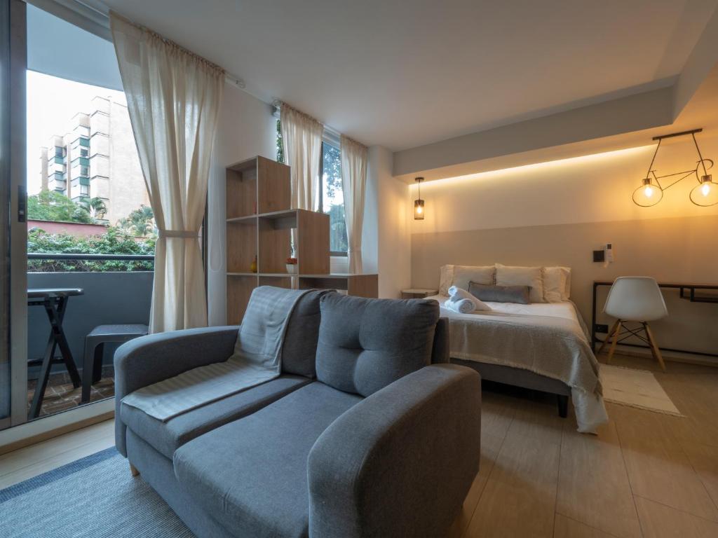 Loft, Balcony, Poblado, Ac, Wifi, Provenza - 1