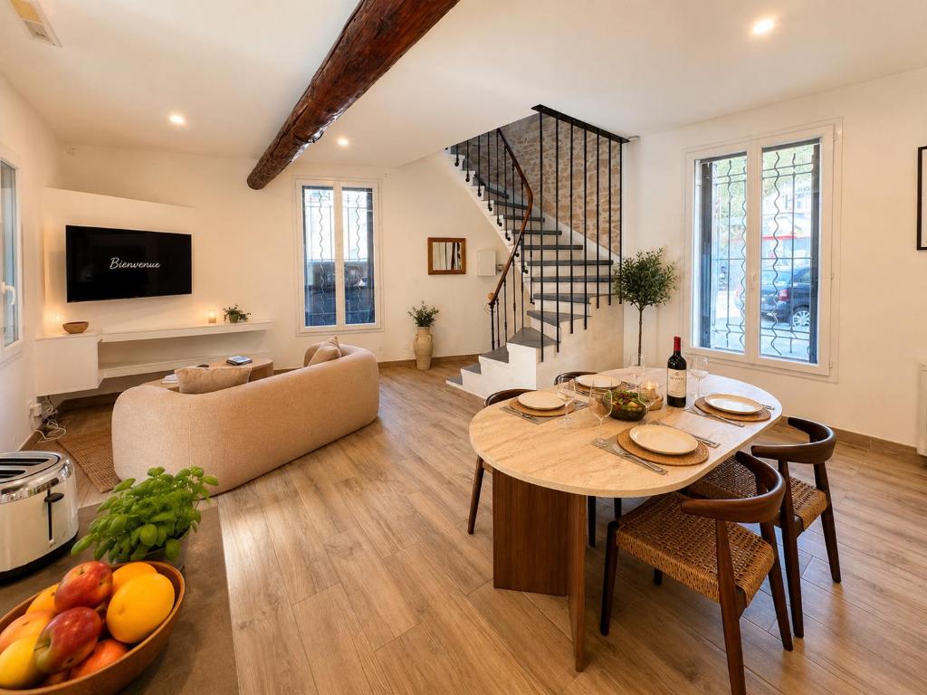 Duplex Central, 2 personnes, centre-ville, lit 180x200 - 2