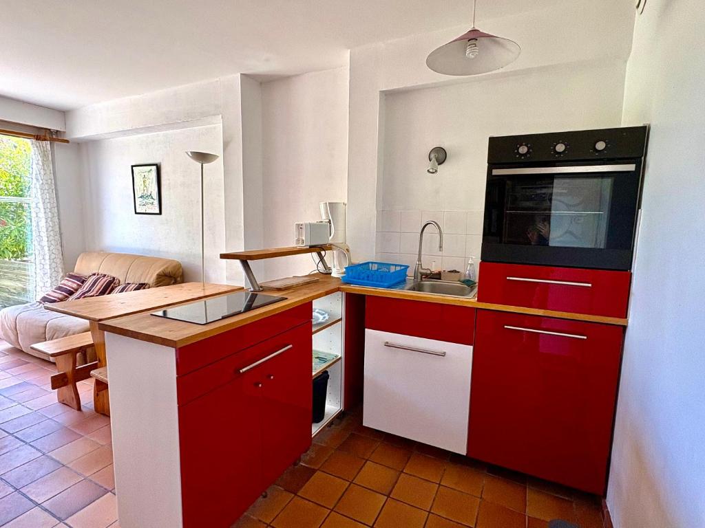 REF 015 Golfe du Morbihan - Kerners -Maison mitoyenne 3 couchages - 5