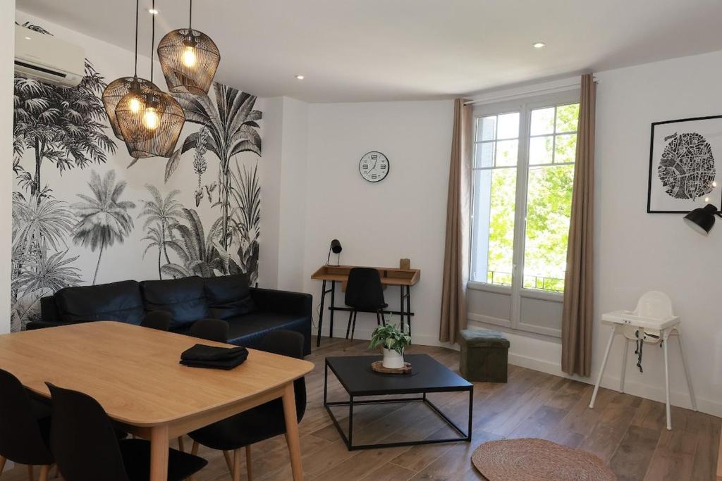 T3 duplex 8 pers Tram Bords de Garonne - 1