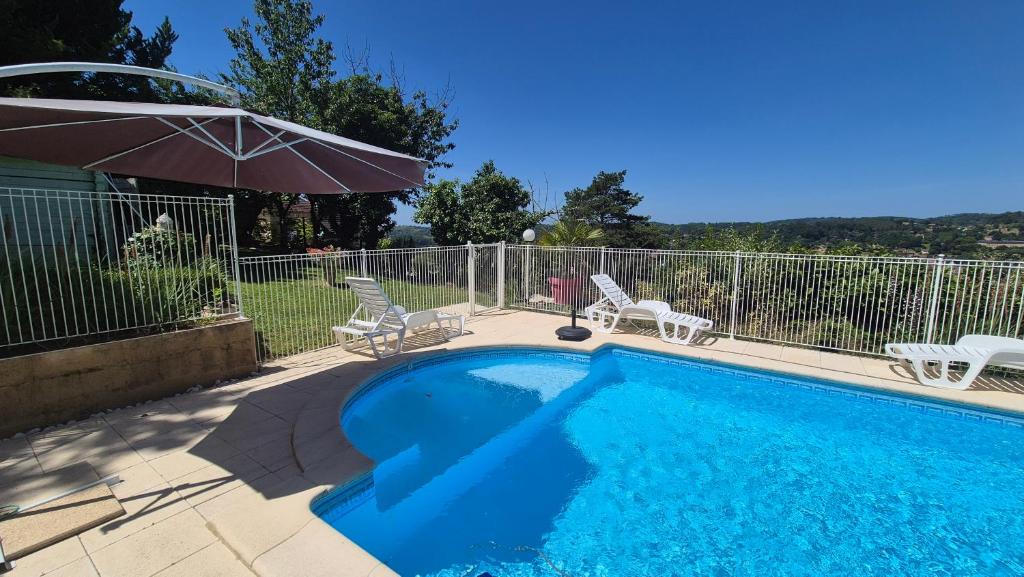 Maison des Cerisiers avec piscine privée à Sarlat - 1
