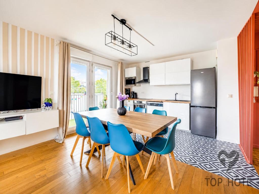 CAOPEO - Top Hôte Paris - 8 personnes Balcon Parking - 2