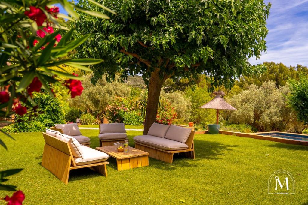Villa climatisée avec piscine à Sanary-sur-Mer - 2