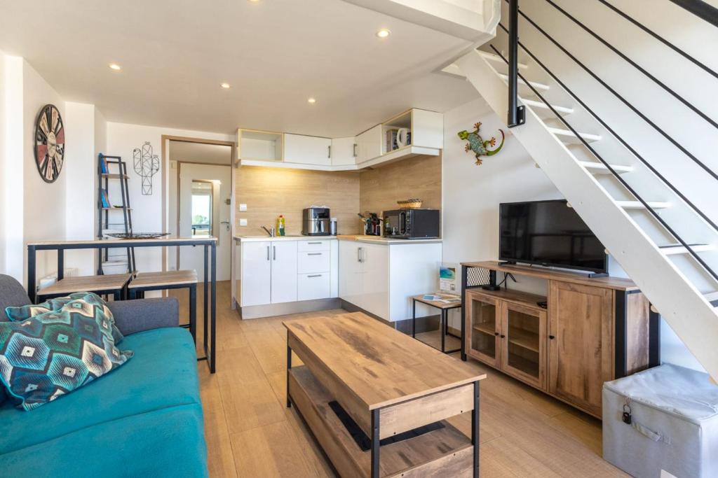 Studio Duplex Bandol Vue Mer Terrasse & Parking - 5