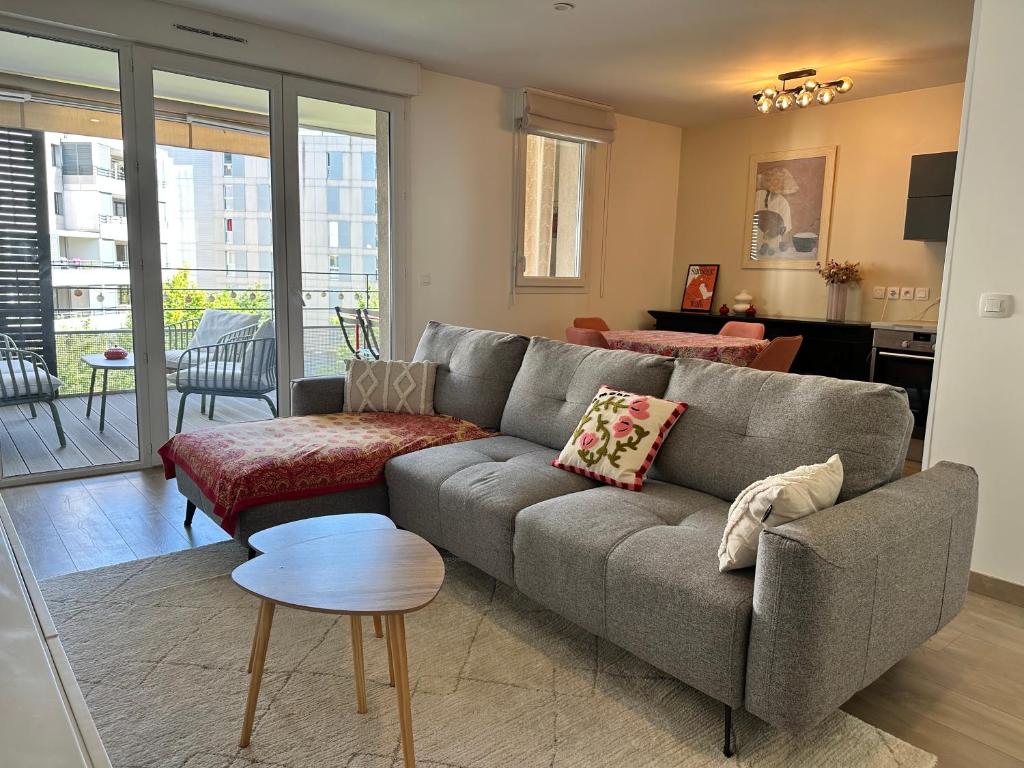 T3 2 chambres avec balcon et garage - 3