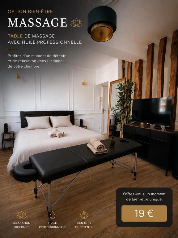 Spa du palais jacuzzi sauna - Rouen centre - free parking - 3