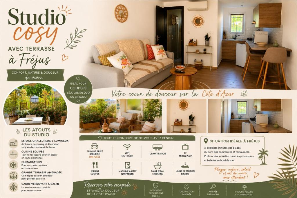 Studio cosy a 500m de la plage - 1