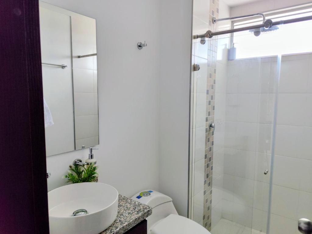 Apartamento Blue con chimenea al norte de Tunja y parqueadero gratis - 5