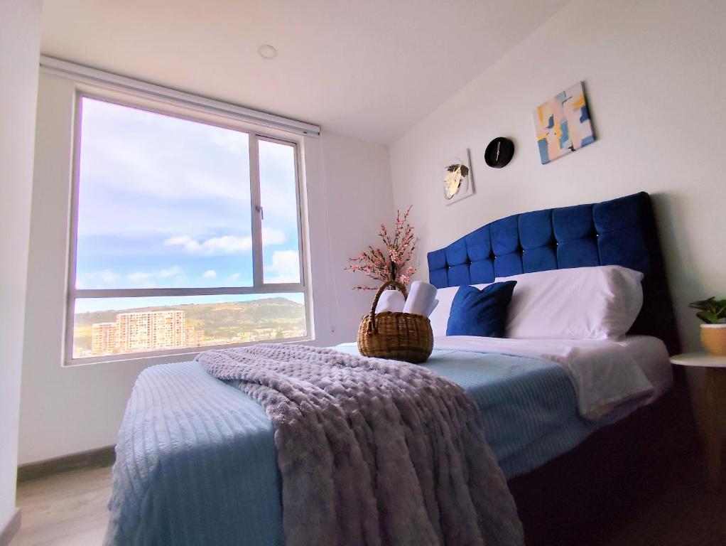 Apartamento Blue con chimenea al norte de Tunja y parqueadero gratis - 4