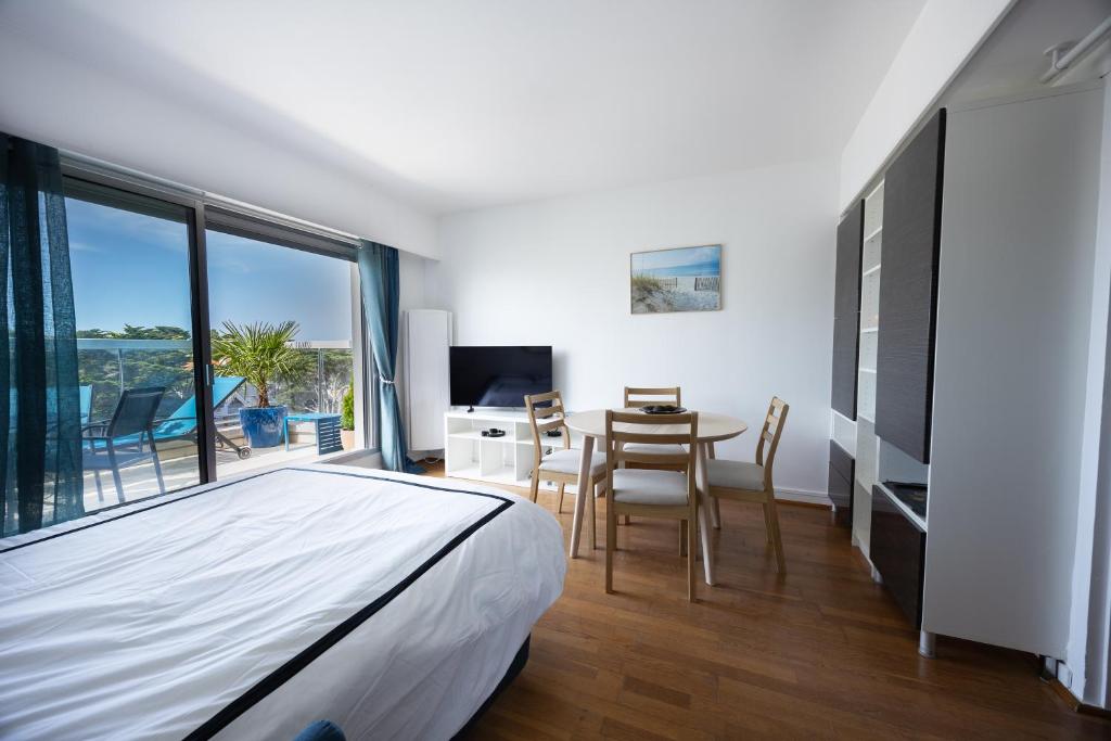 Front de Mer Cœur de Pornichet Terrasse et Parking - 5