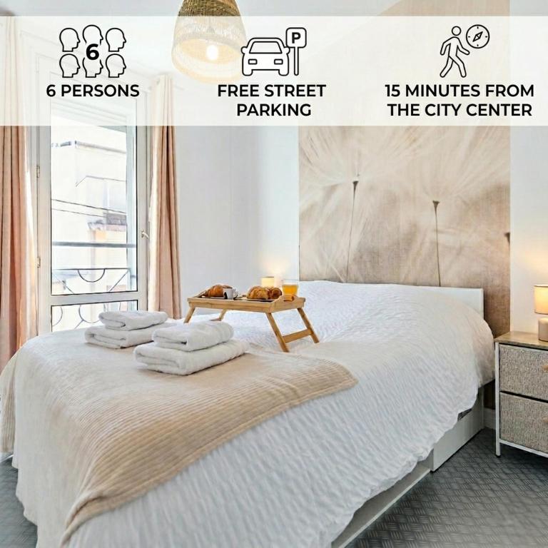 3 bedrooms, Free parking, 10 min from the Arena - 1