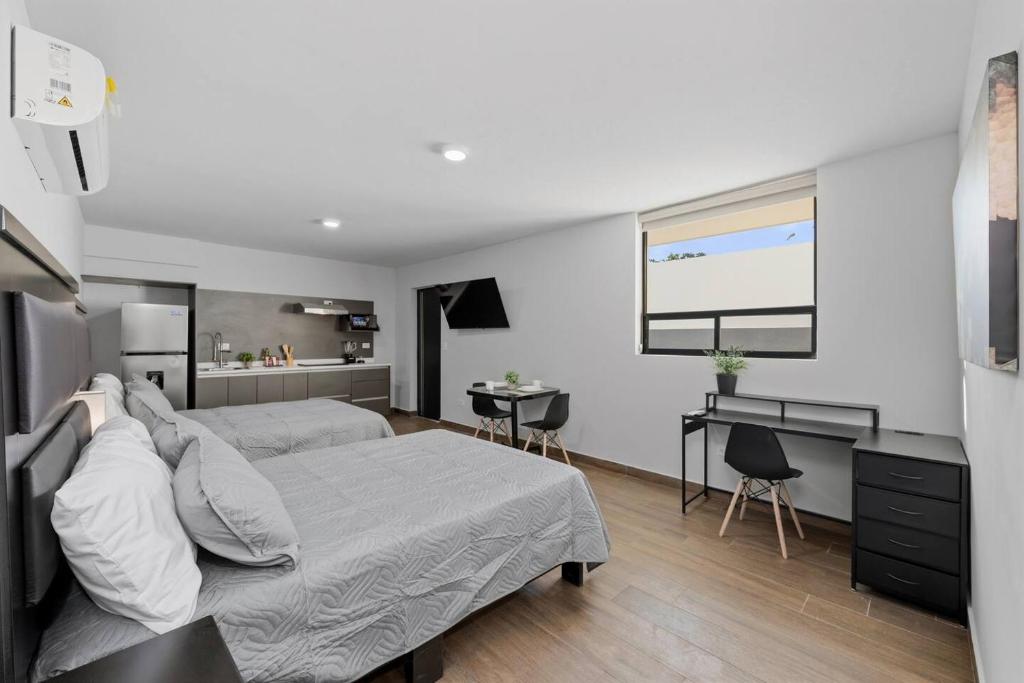 Moderno y Amplio Loft 2 Queens Zona Tec - 1