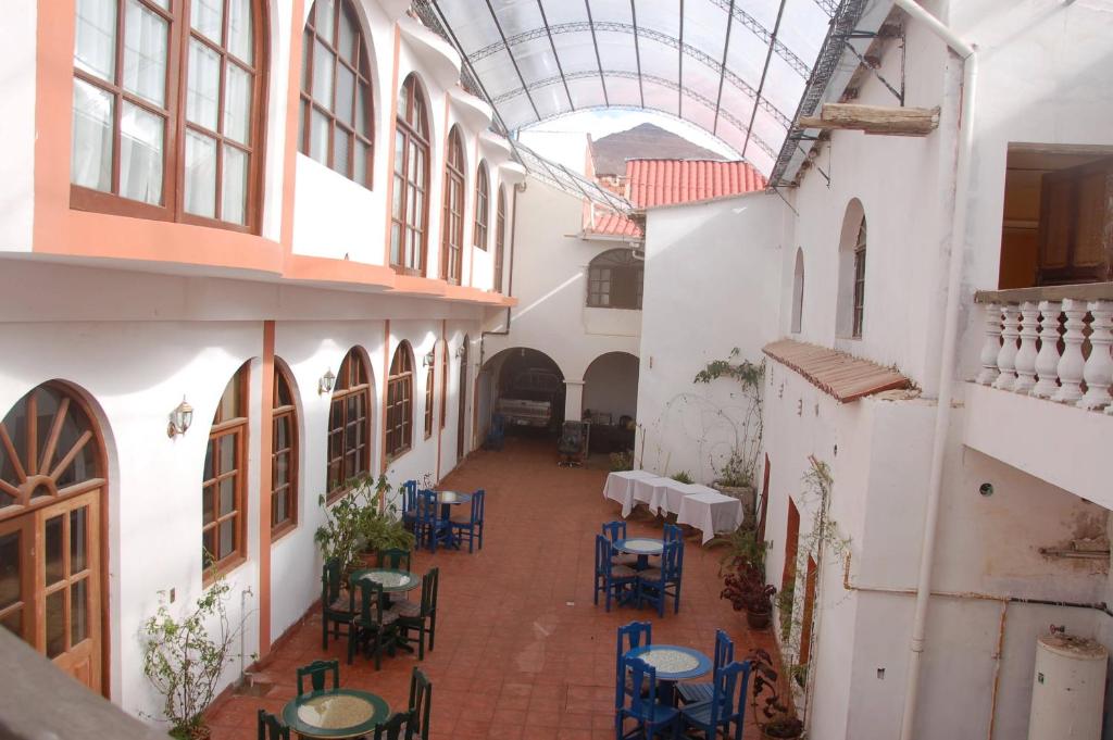 Balcony/terrace, Hostal Tukos La Casa Real in Potosi