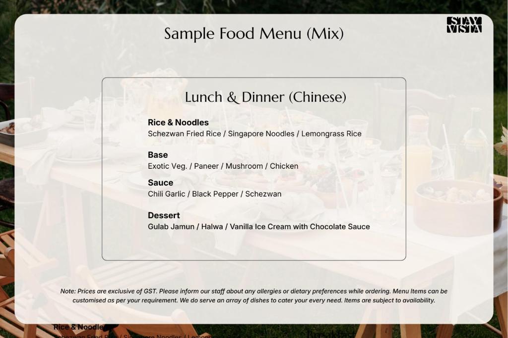 Food and beverages