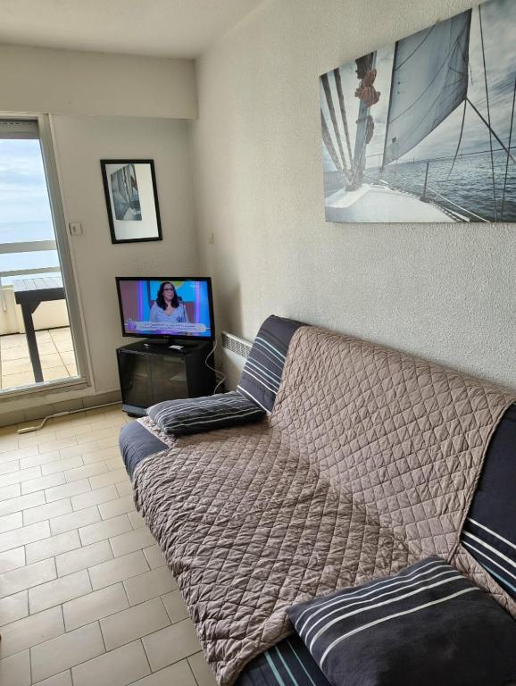 DOUBLE TERRASSE EN 1ERE LIGNE MER, DERNIER ETAGE - 3