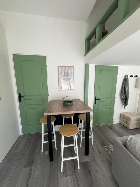 Studio rénové avec Terrasse & Jardin Proche Gare Grenoble - 5