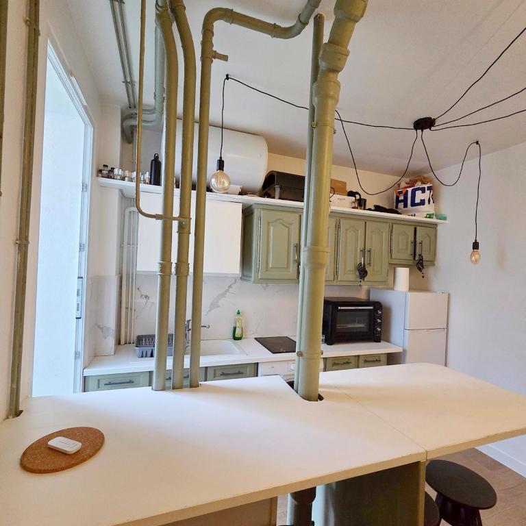 Loft with Private Terrace Canal St-Martin 4P - 1