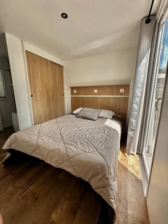Mobil home camping 4 étoiles les Viviers 2 chambres - 5