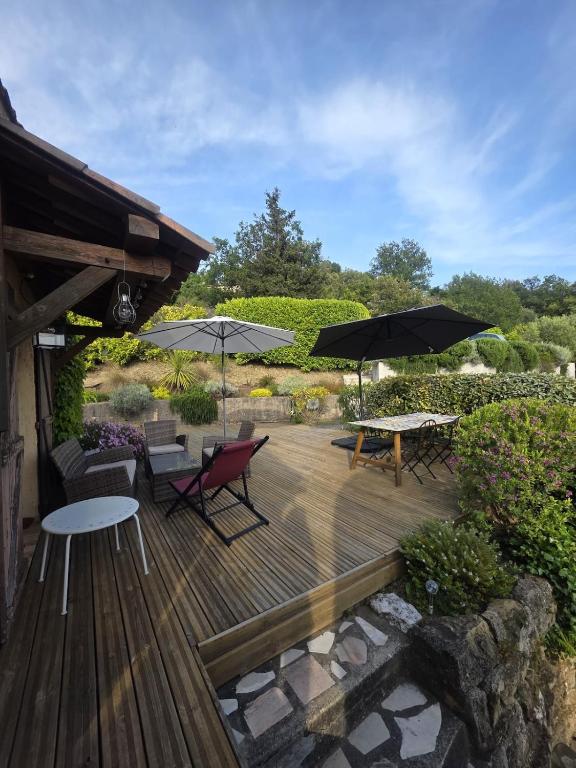 Un havre de paix à 30 min de Nice, jardin privé - 2