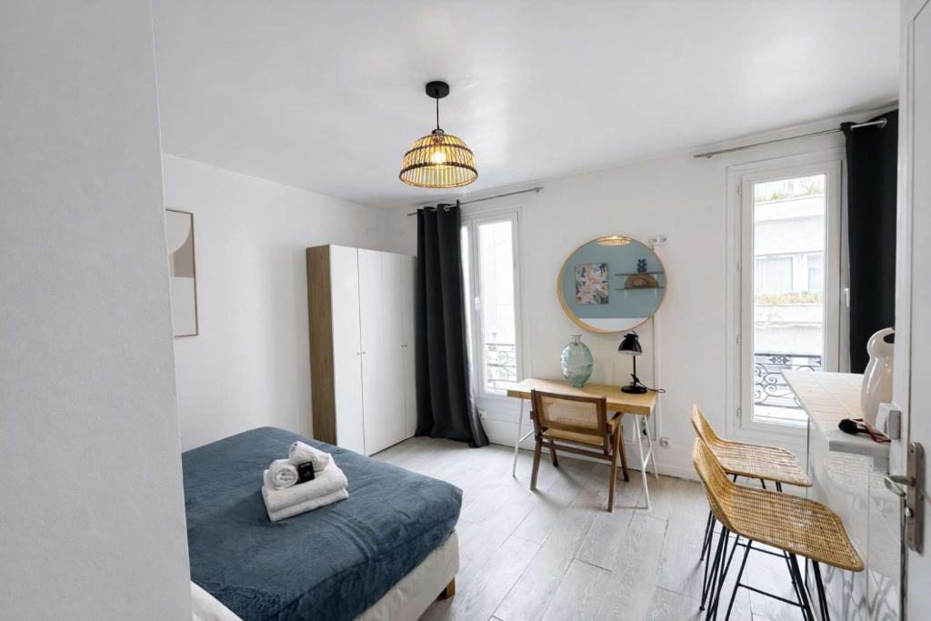 Jolie studio 25m2 bien equipe 2P - Paris 20 - 3